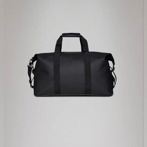 NWT! RAINS, Hilo Weekend Bag W3, Black, MSRP $110